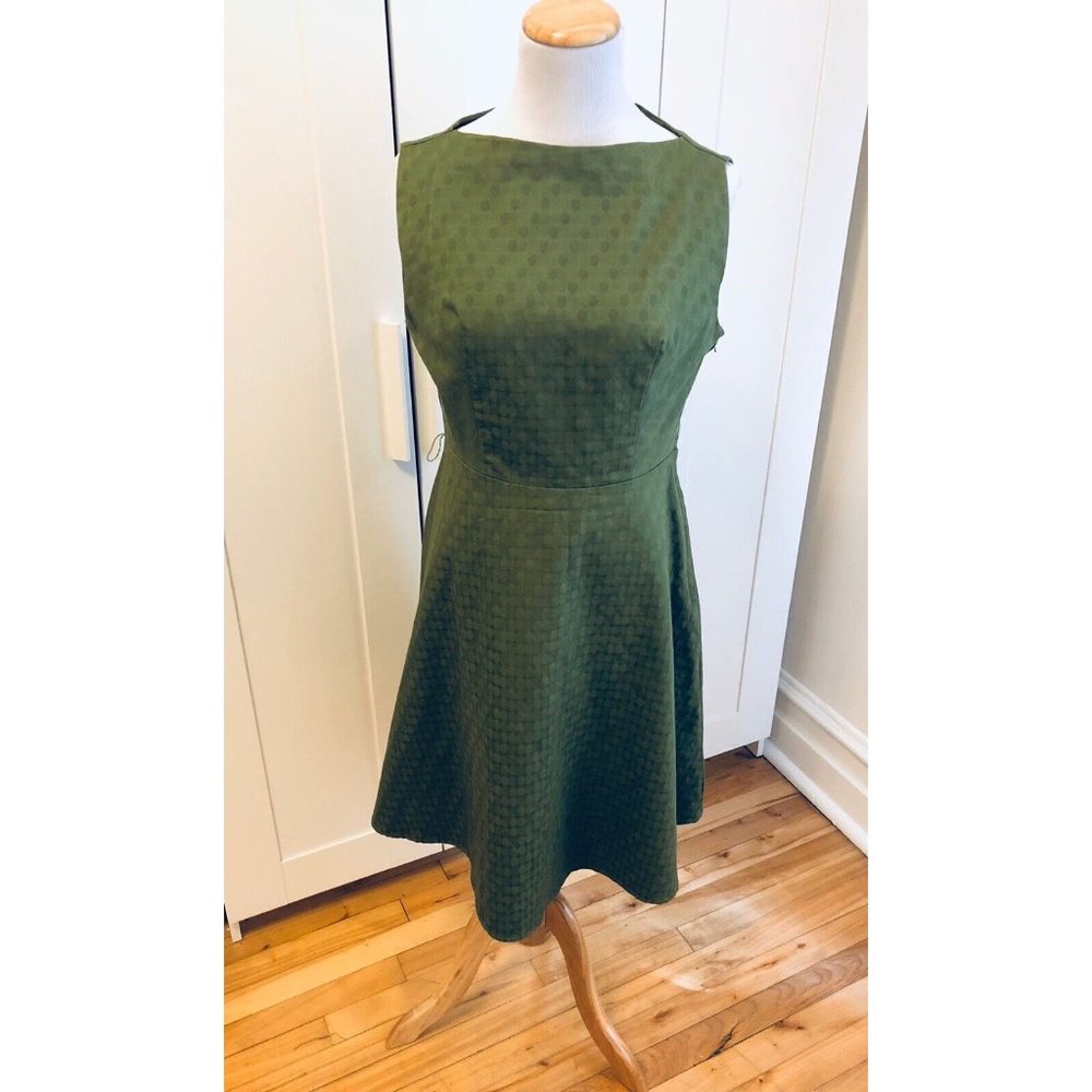 Heartbreaker Fashion Polka Dot Green Dress Size Medium